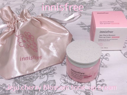 チェリーブロッサム トーンアップ クリーム UV/innisfree/フェイスクリームを使ったクチコミ(1枚目)