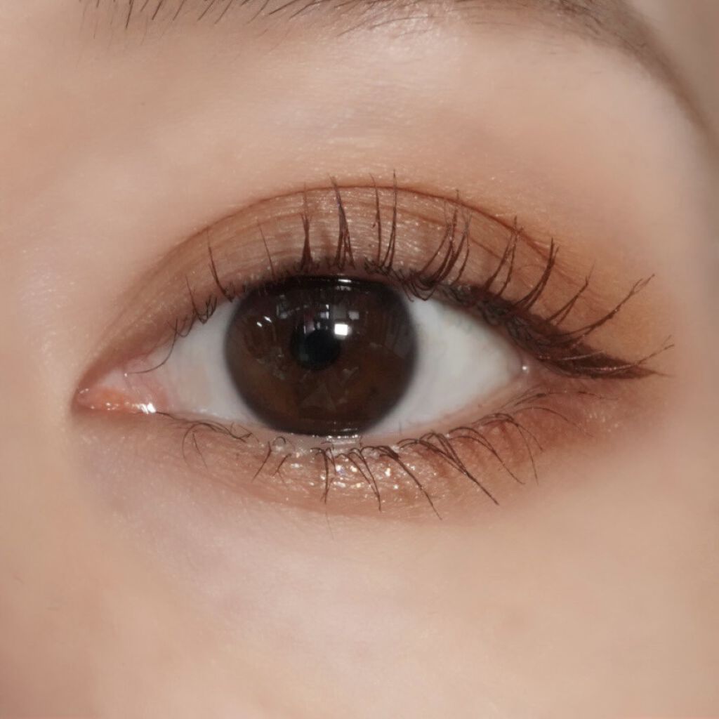 スマートウォータープルーフマスカラ 02 ブラウンマスカラ/SISTER ANN/マスカラを使ったクチコミ（3枚目）