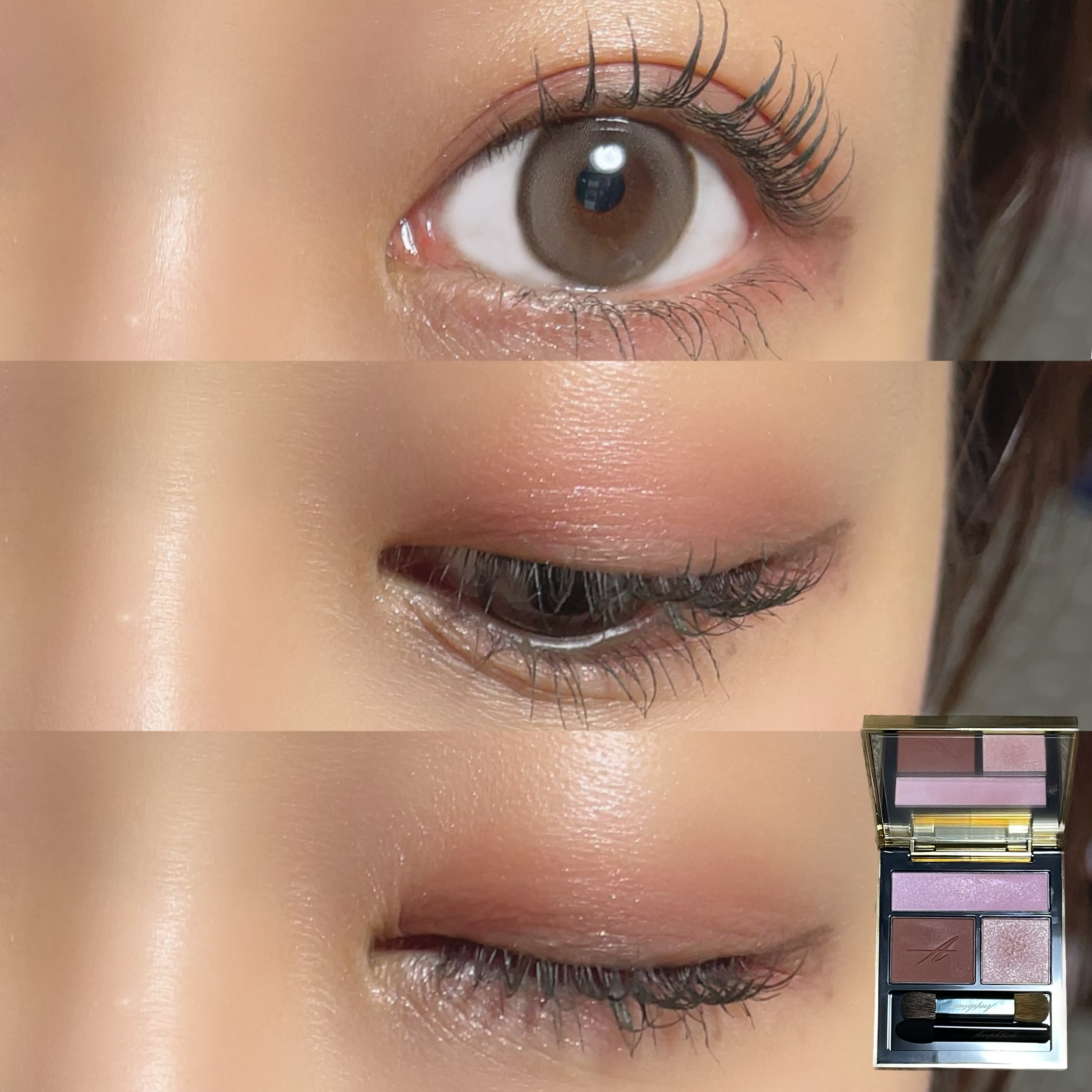 コンスピキュアス アイズ/Amplitude/アイシャドウパレットを使ったクチコミ（1枚目）