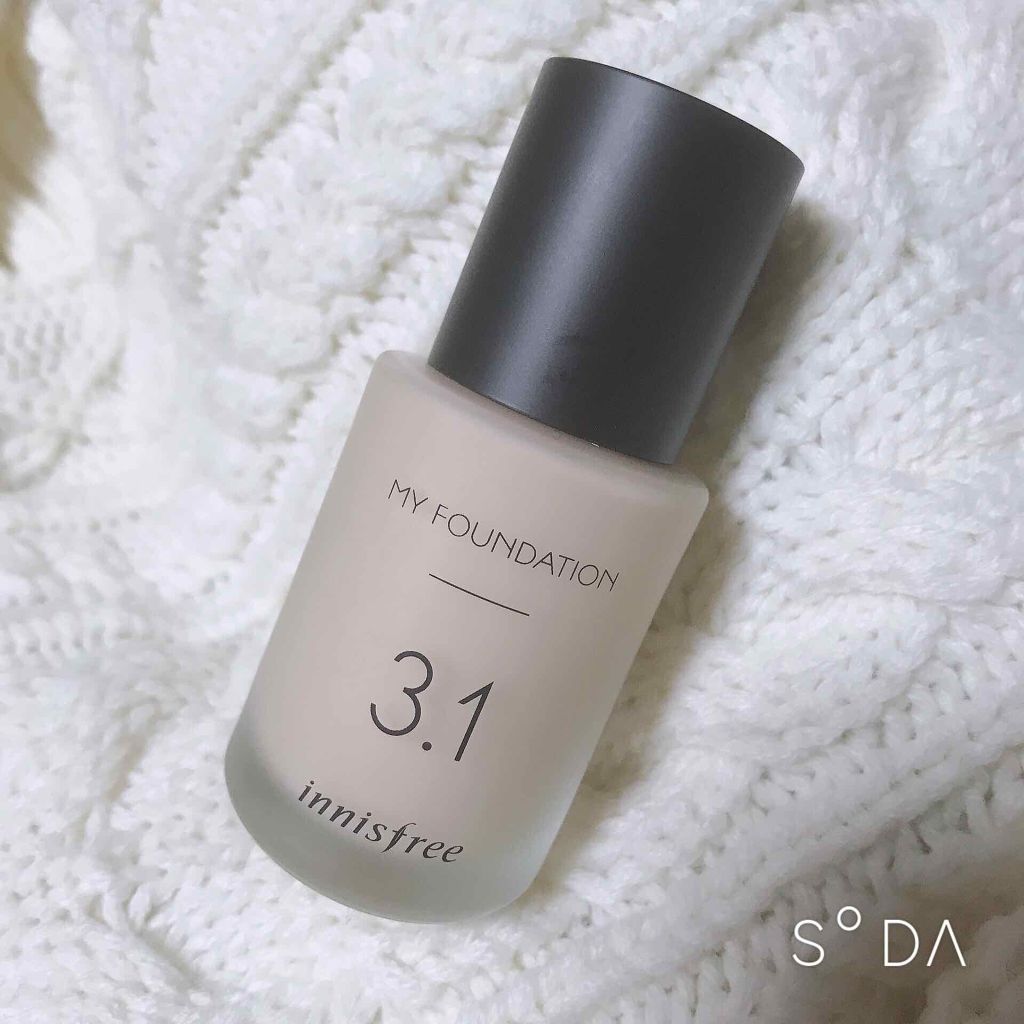 マイファンデーション/innisfree/リキッドファンデーションを使ったクチコミ(2枚目)