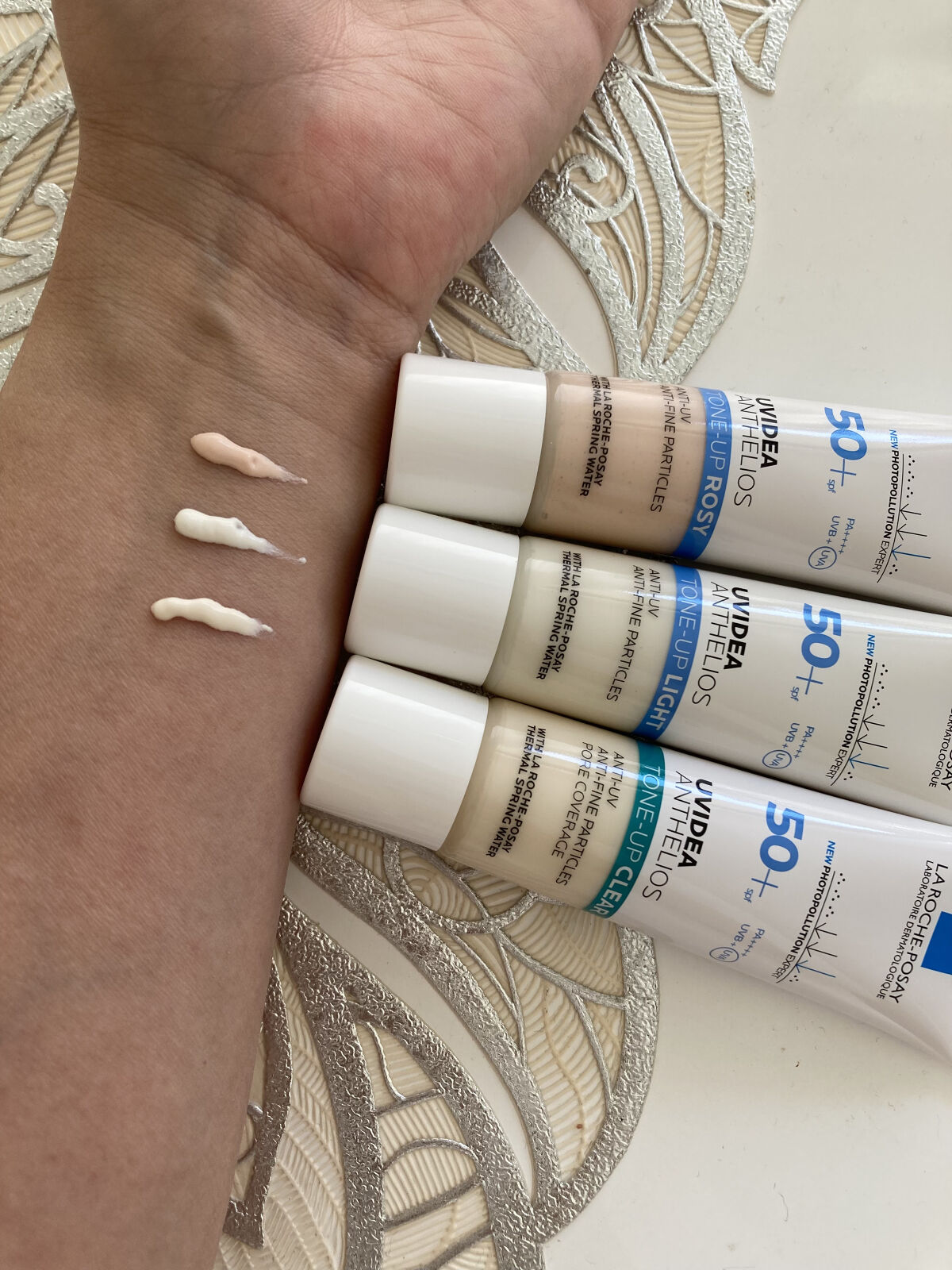 UVイデア XL プロテクショントーンアップ クリア/ラ ロッシュ ポゼ/化粧下地を使ったクチコミ（2枚目）