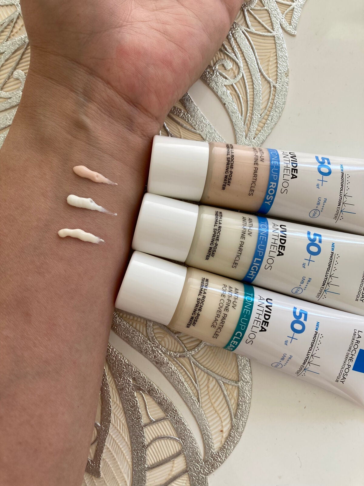 UVイデア XL プロテクショントーンアップ/ラ ロッシュ ポゼ/日焼け止めクリームを使ったクチコミ(2枚目)