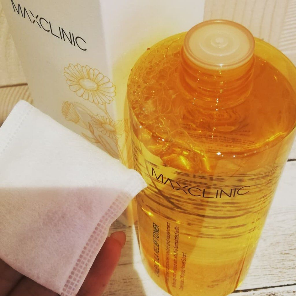 カレンデュラリリーフトナー/MAXCLINIC/化粧水を使ったクチコミ(2枚目)