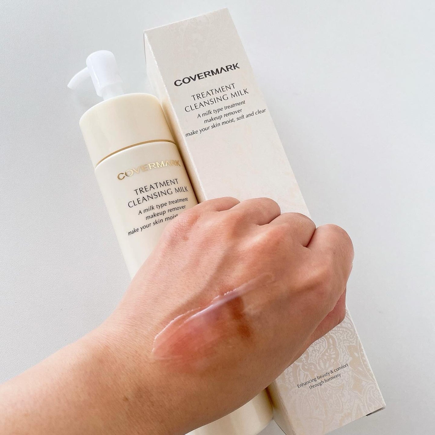 トリートメント クレンジング ミルク/COVERMARK/ミルククレンジングを使ったクチコミ(1枚目)