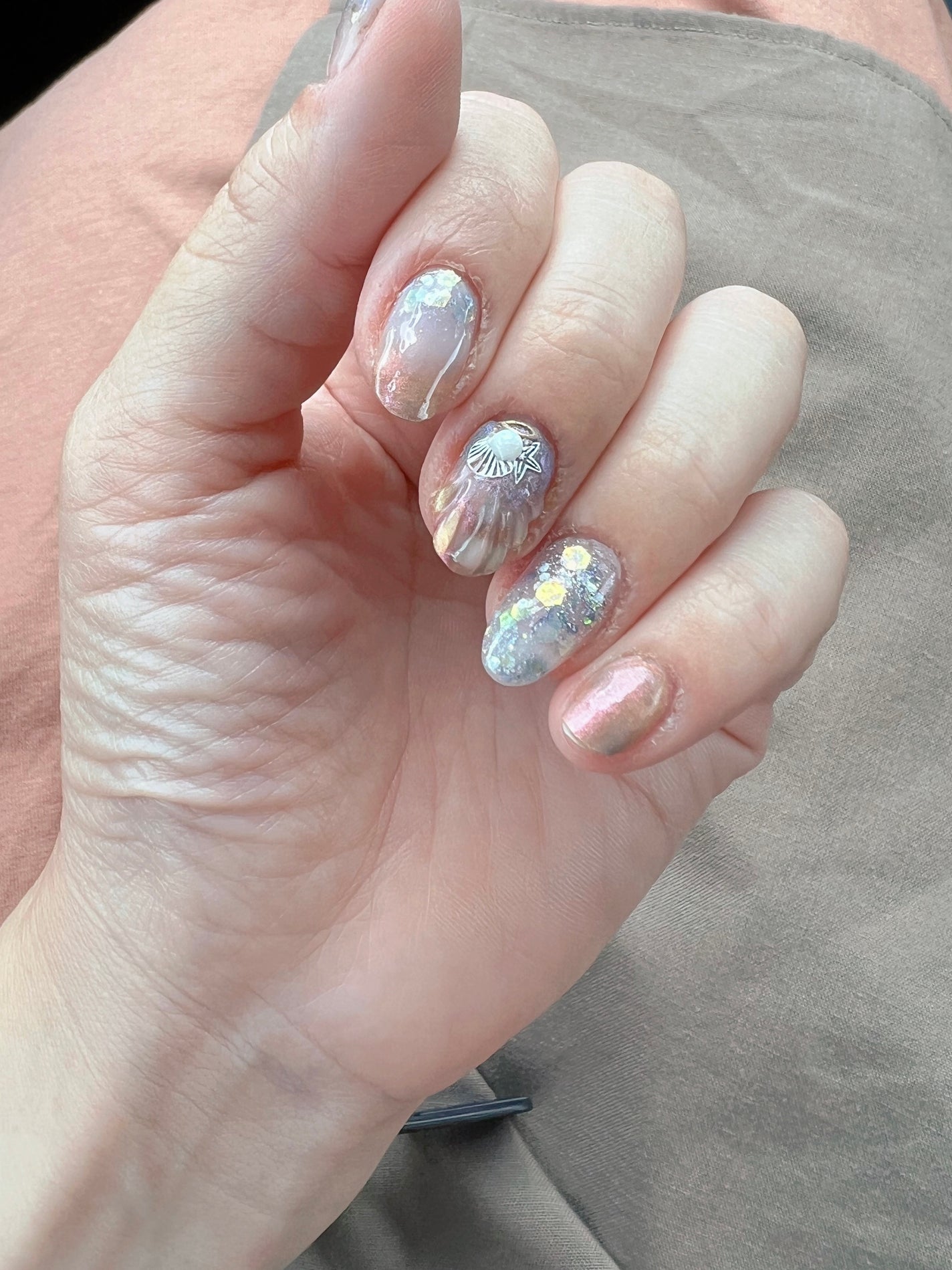 ジェルネイル(ライト対応)/セリア/ジェルネイルを使ったクチコミ(3枚目)