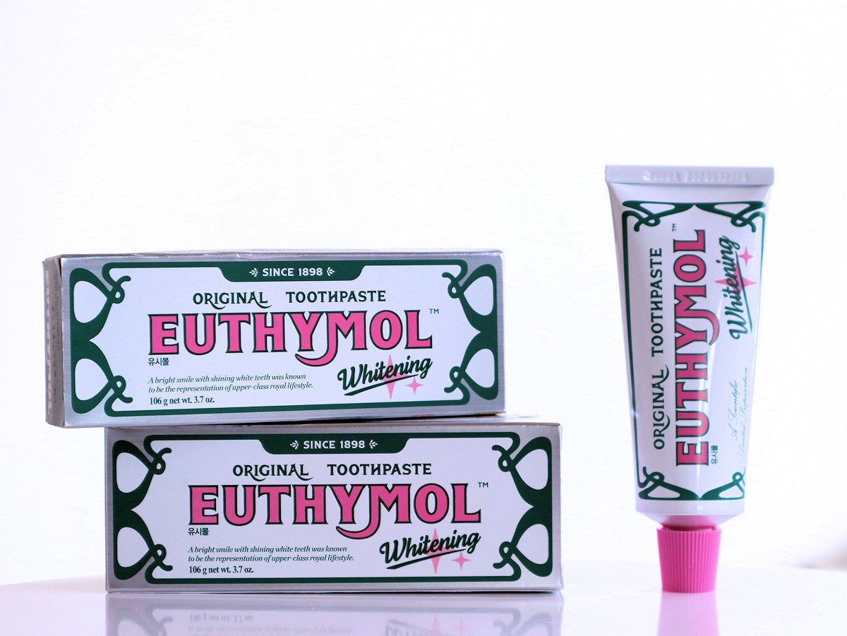 ホワイトニング美白歯磨き粉/EUTHYMOL/歯磨き粉を使ったクチコミ(1枚目)