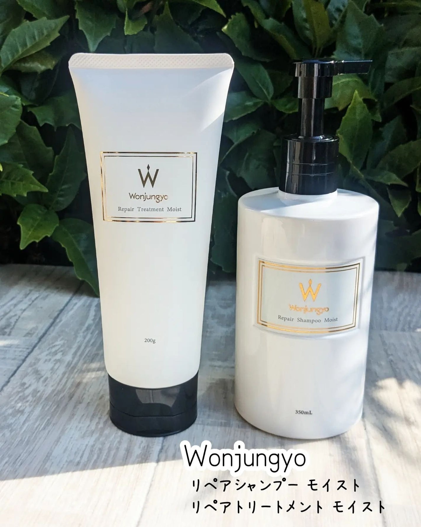 ウォンジョンヨ リペアシャンプー モイスト/リペアトリートメント モイスト/Wonjungyo/市販シャンプーを使ったクチコミ(1枚目)