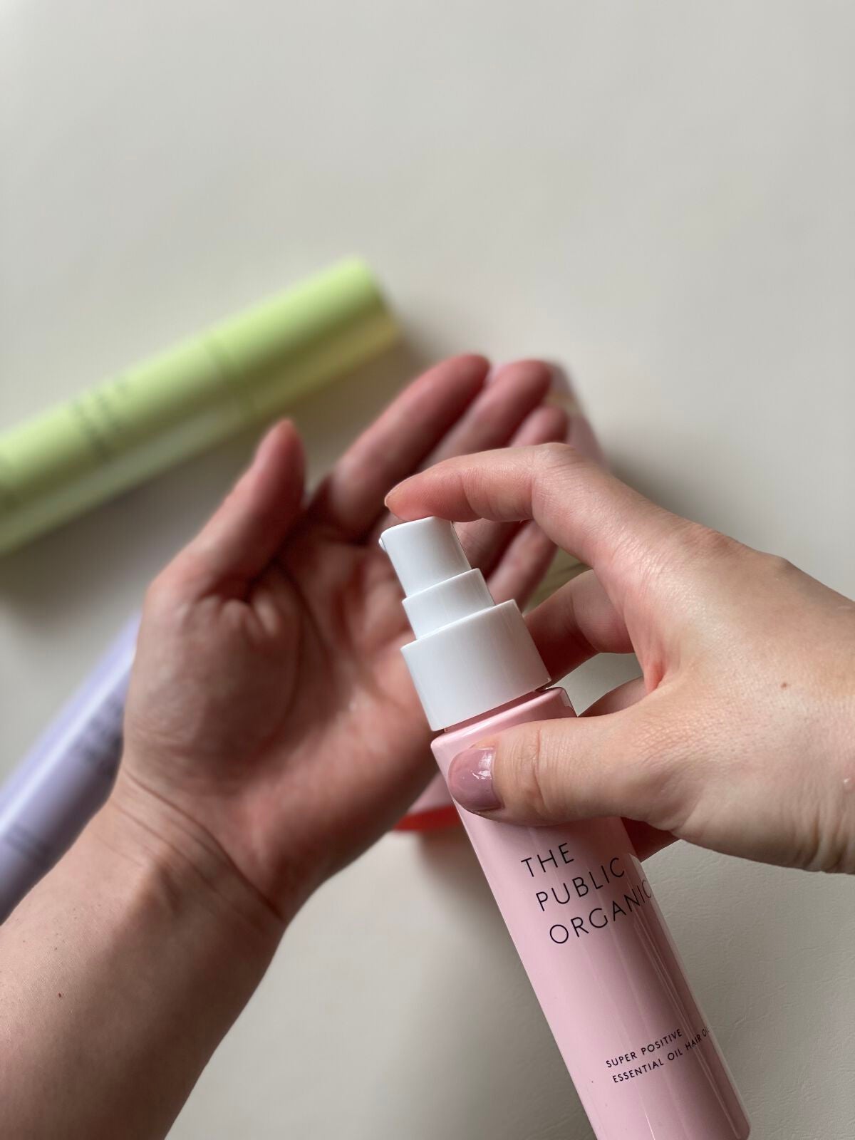 スーパーポジティブヘアオイル/THE PUBLIC ORGANIC/ヘアオイルを使ったクチコミ(2枚目)
