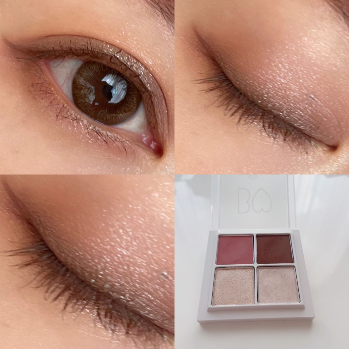 THE アイパレR/b idol/アイシャドウパレットを使ったクチコミ(3枚目)