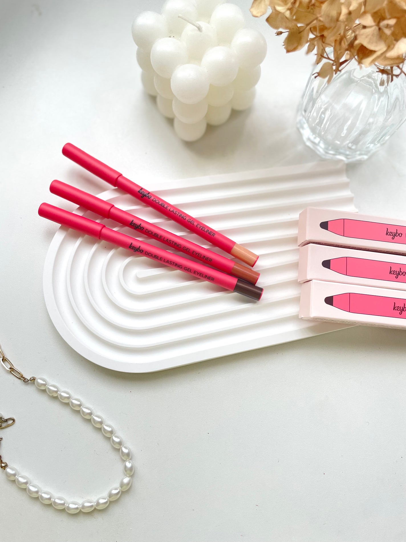 ダブルラスティングジェルライナー/keybo/ジェルアイライナーを使ったクチコミ(2枚目)