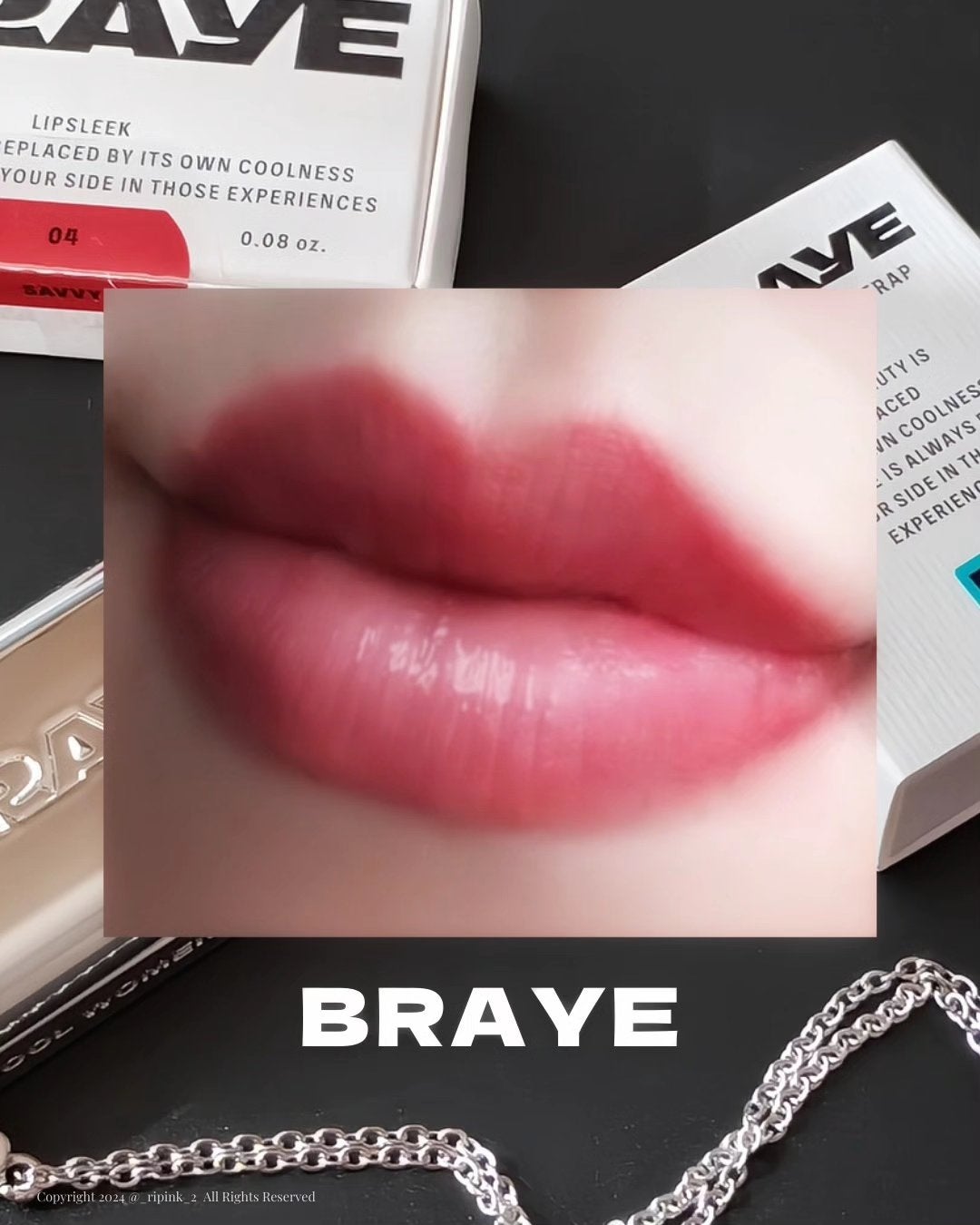 BRAYE LIPSLEEK/BRAYE/口紅を使ったクチコミ(7枚目)