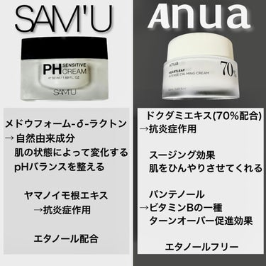 ドクダミ70％インテンスカーミングクリーム/Anua/フェイスクリームを使ったクチコミ（3枚目）