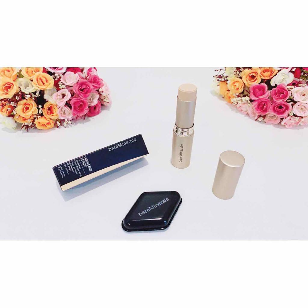 CR ハイドレイティング ファンデーション スティック/bareMinerals/その他ファンデーションを使ったクチコミ(1枚目)