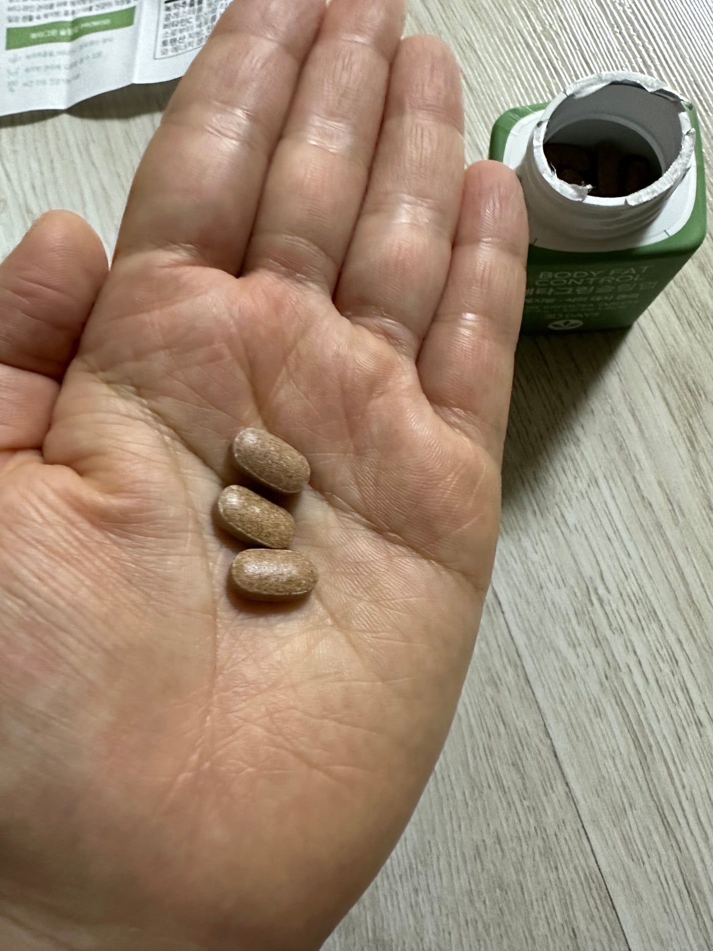 メタグリーンスリムアップ/VITALBEAUTIE/ボディサプリメントを使ったクチコミ(2枚目)