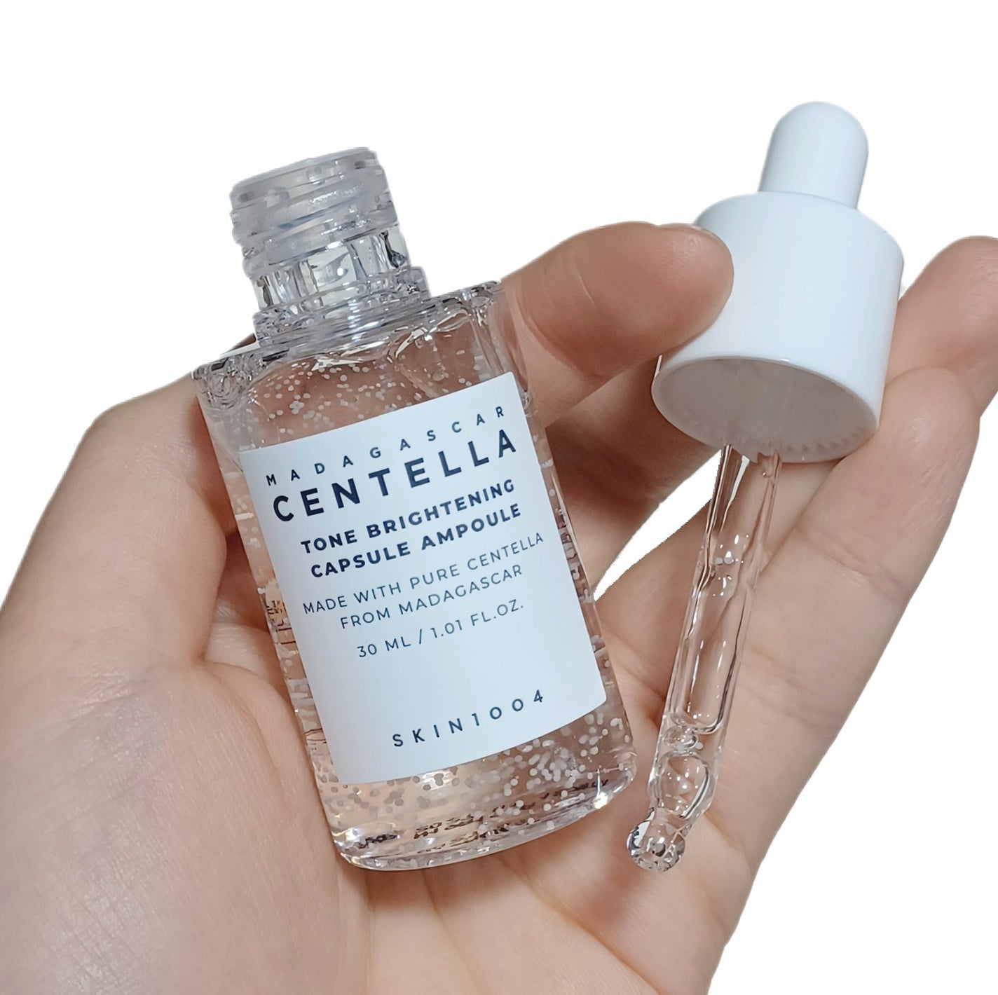 トーンブライトニング カプセルアンプル/SKIN1004/美容液を使ったクチコミ(2枚目)