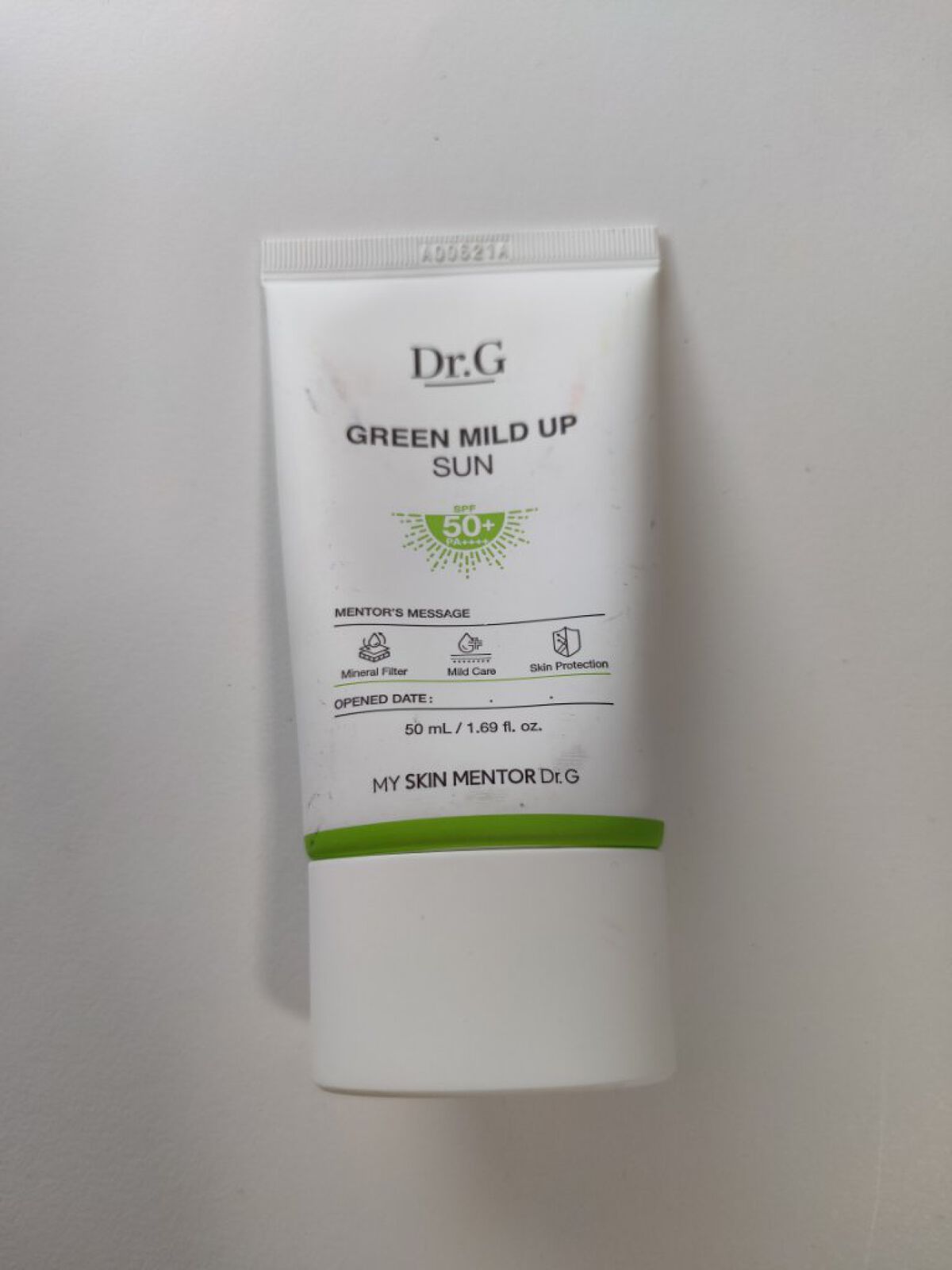 グリーンマイルドアップサンプラス/Dr.G/日焼け止めクリームを使ったクチコミ（1枚目）