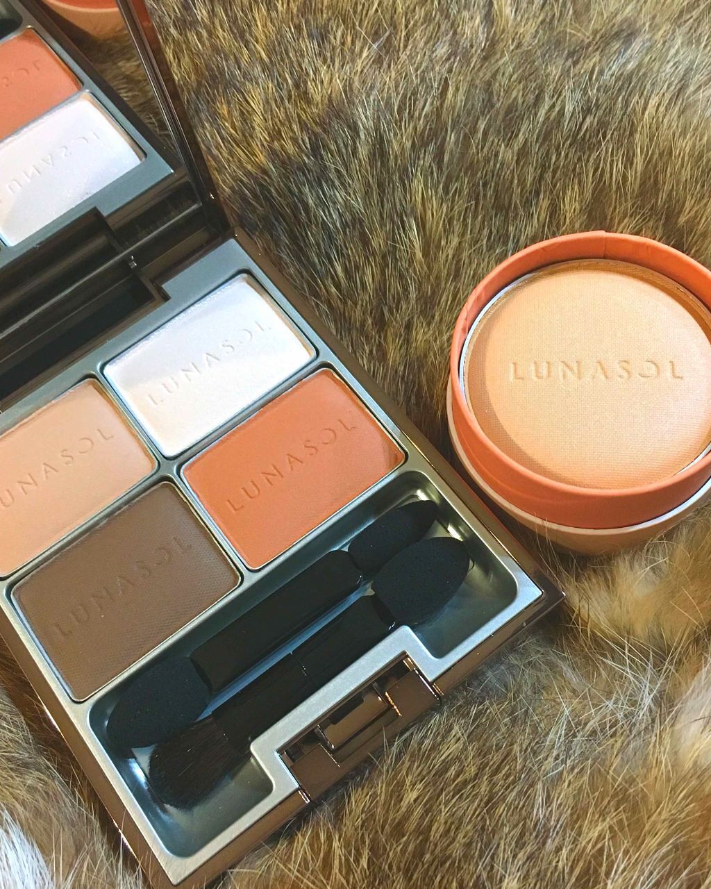 マカロングロウアイズ/LUNASOL/アイシャドウパレットを使ったクチコミ（1枚目）