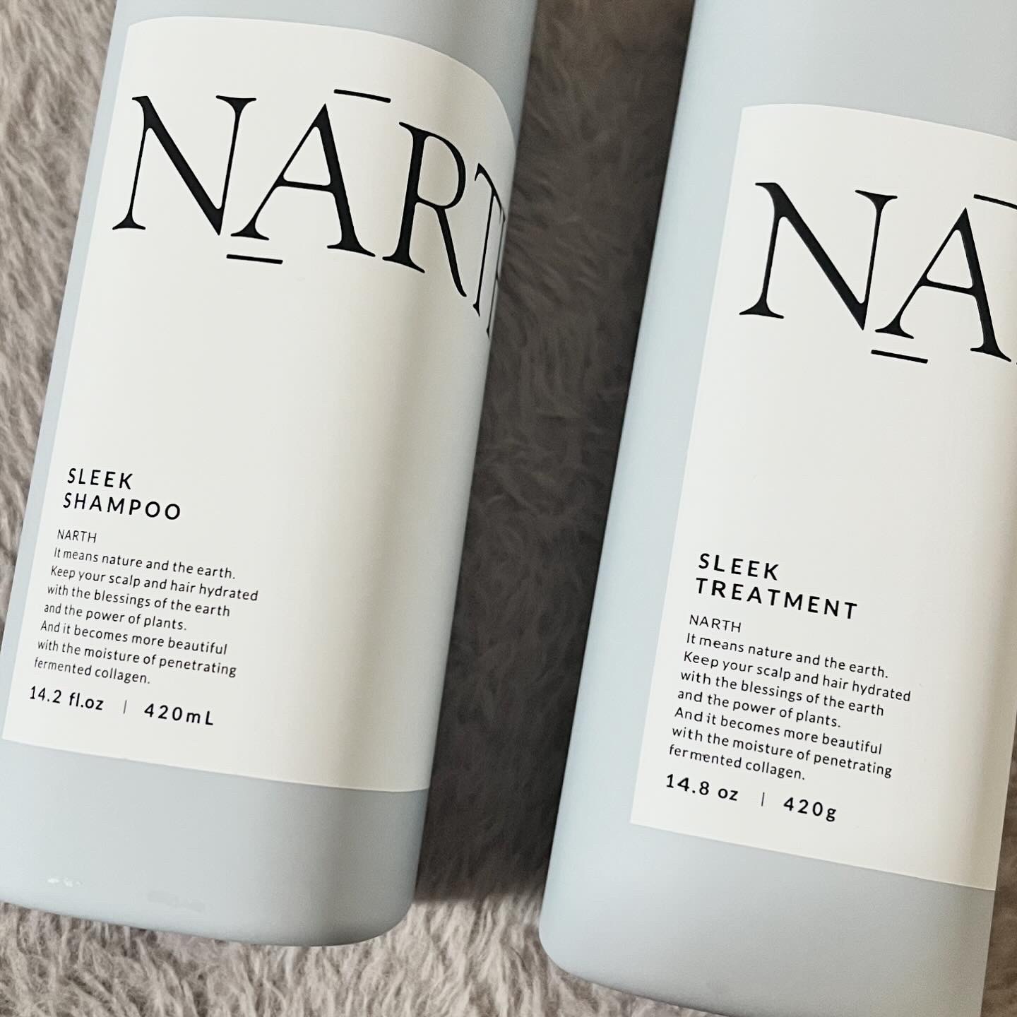 スリーク&リラックスシャンプー／トリートメント/NARTH/市販シャンプーを使ったクチコミ（2枚目）