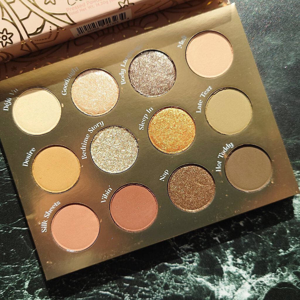 BOUDOIR NOIR/ColourPop/アイシャドウパレットを使ったクチコミ(2枚目)