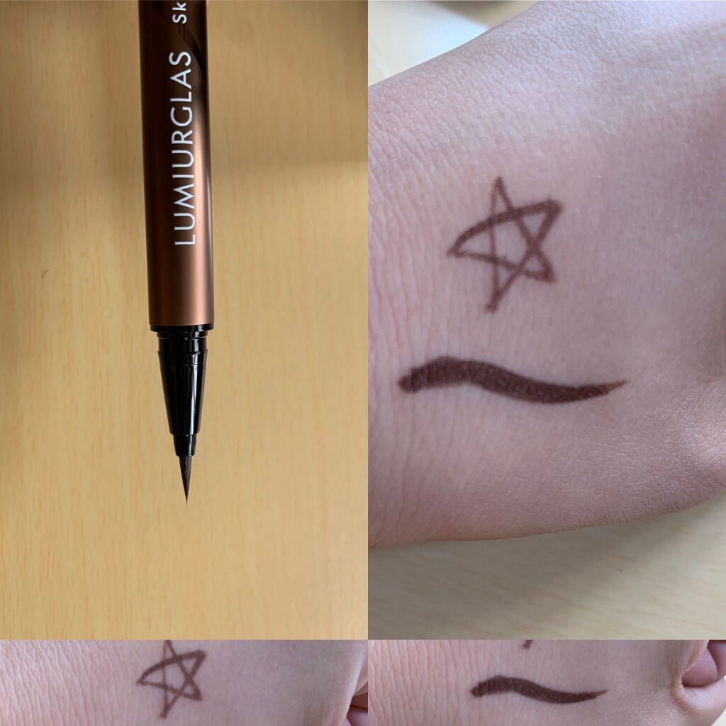 スキルレスライナー/LUMIURGLAS/リキッドアイライナーを使ったクチコミ(2枚目)