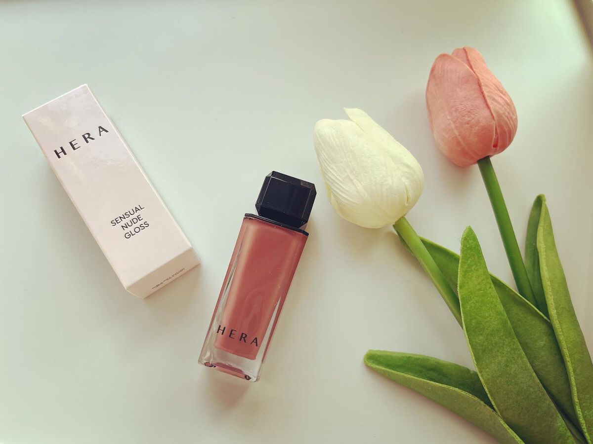 センシュアルヌードグロス/HERA/リップグロスを使ったクチコミ（1枚目）