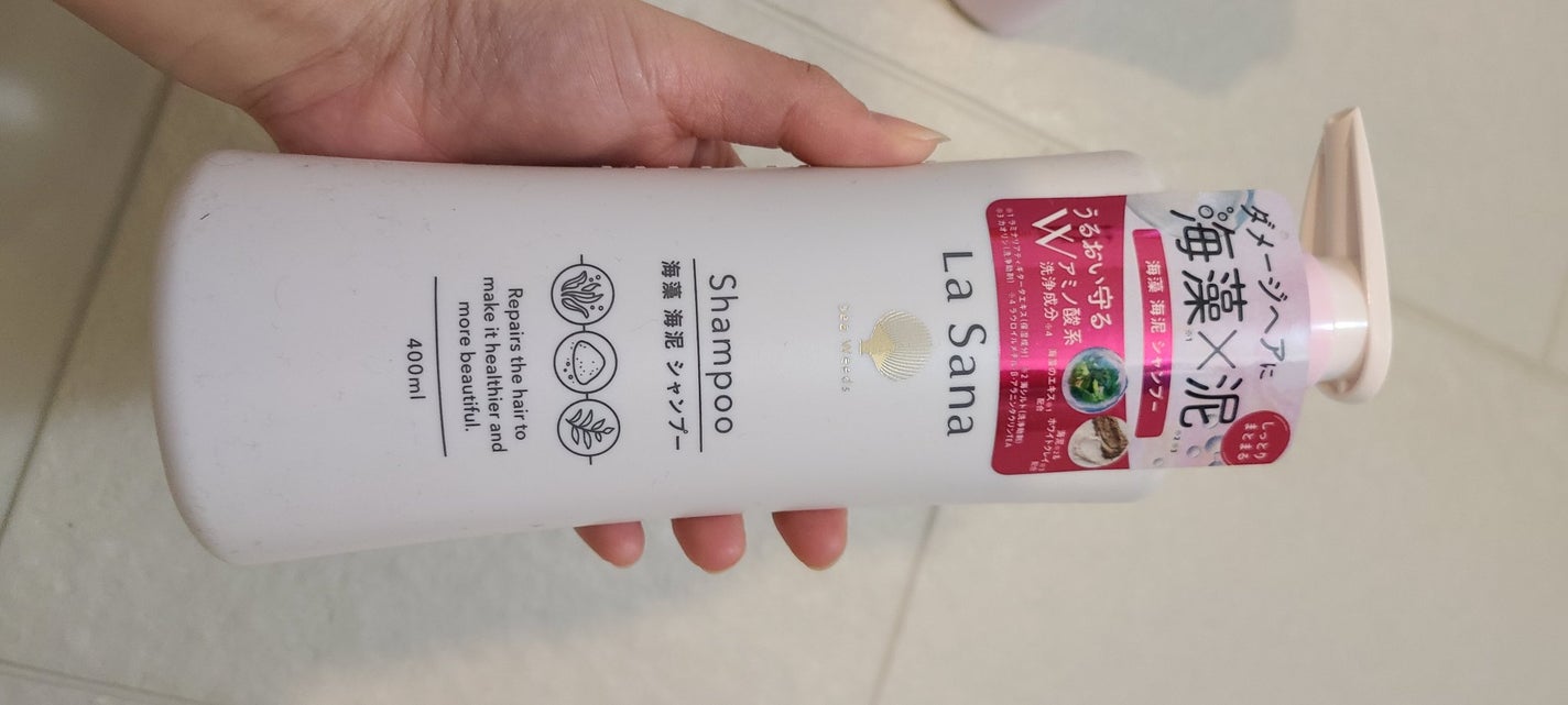 ラサーナ 海藻 海泥 シャンプー/トリートメント/ラサーナ/市販シャンプーを使ったクチコミ(2枚目)