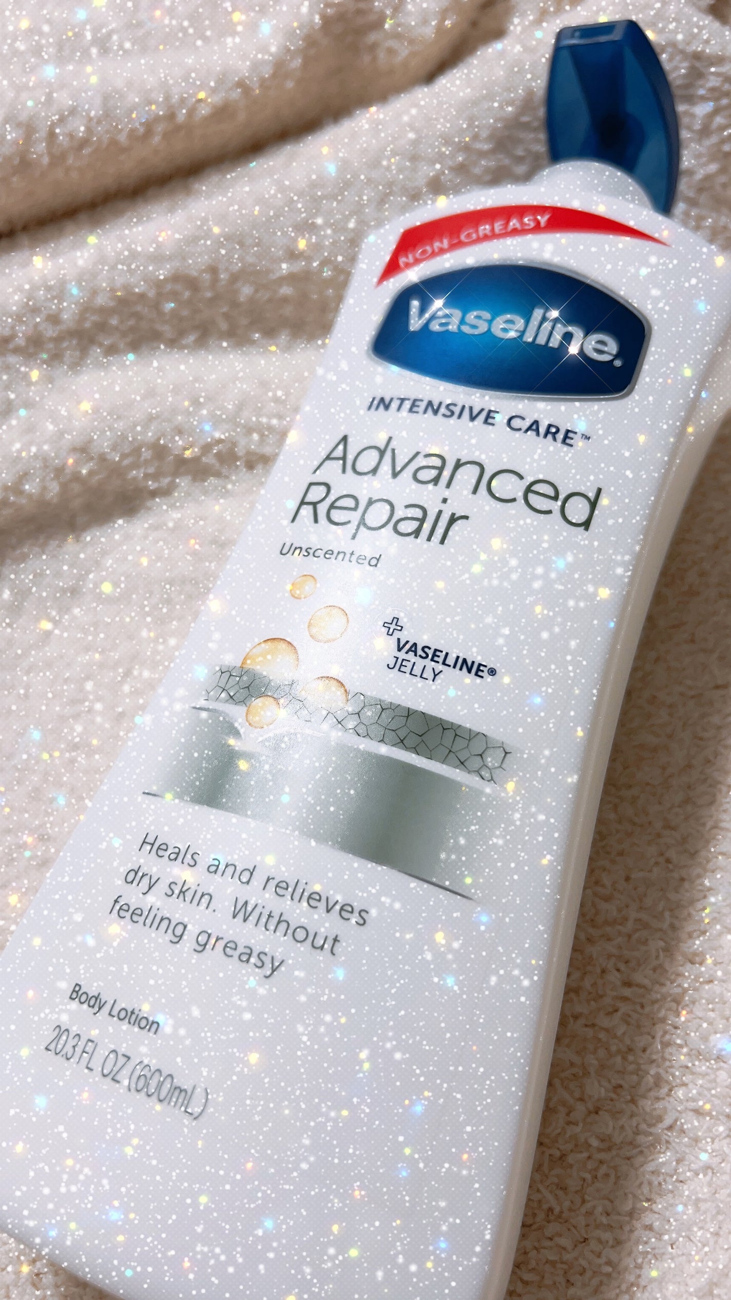 ヴァセリン アドバンスドリペア ボディローション 無香料/ヴァセリン/ボディローションを使ったクチコミ(1枚目)