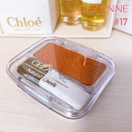 ナチュラル チークN/CEZANNE/パウダーチークを使ったクチコミ(2枚目)