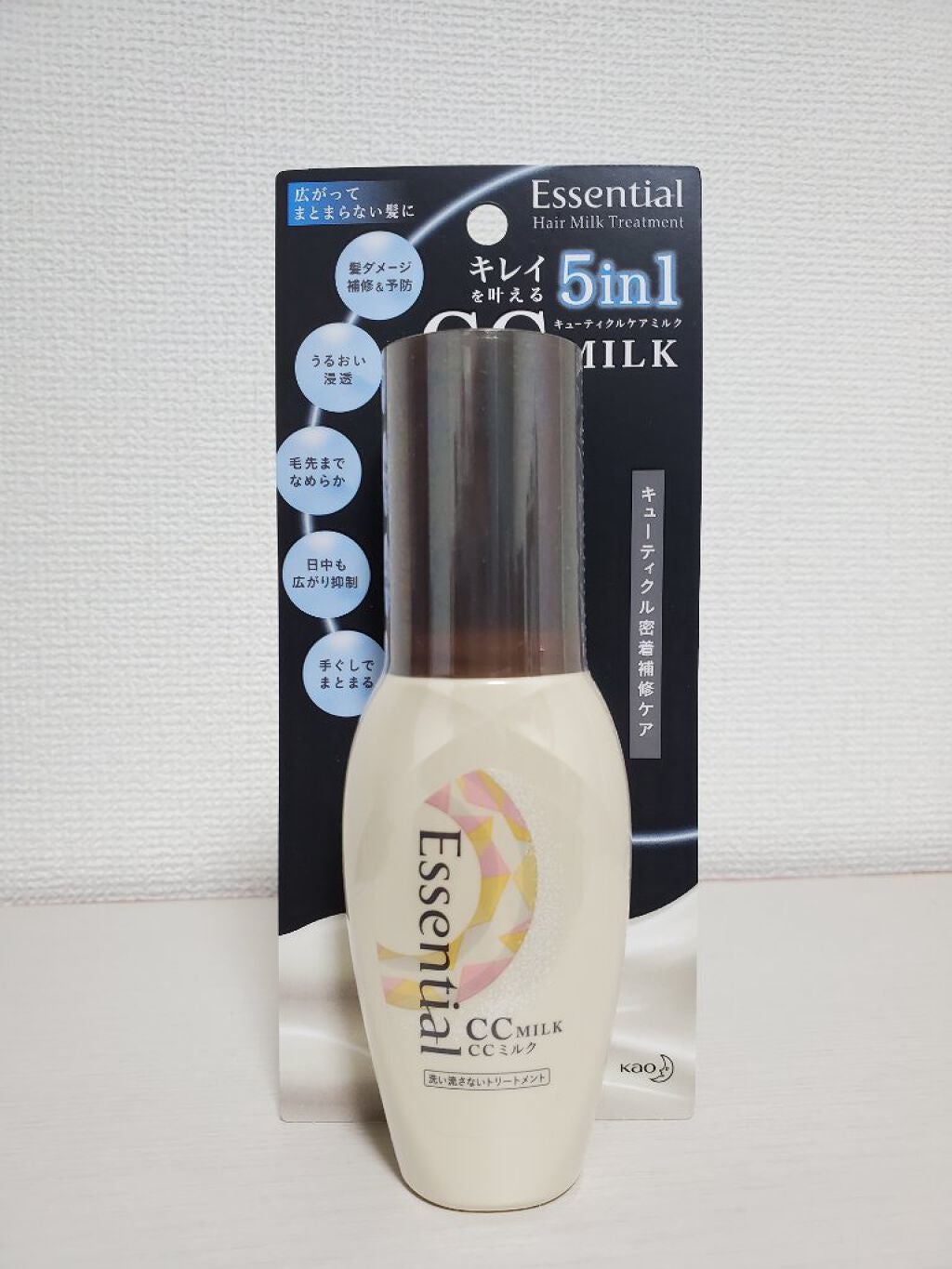 CCミルク/エッセンシャル/ヘアミルクを使ったクチコミ(2枚目)