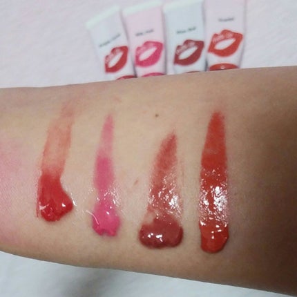 マットリップD/DAISO/口紅を使ったクチコミ(3枚目)