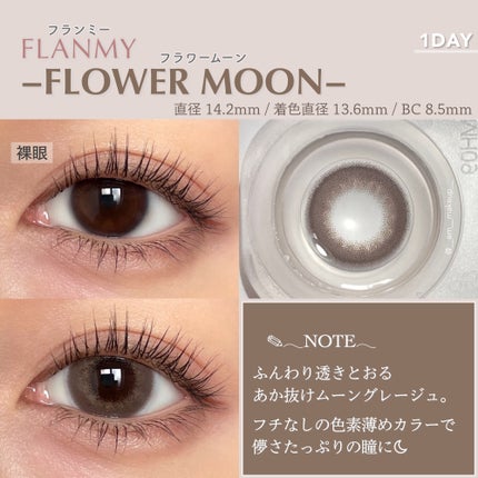 FLANMY 1day/FLANMY/ワンデー(1DAY)カラコンを使ったクチコミ(5枚目)