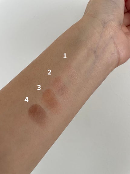 スキニーリッチシャドウ/excel/アイシャドウパレットを使ったクチコミ(3枚目)