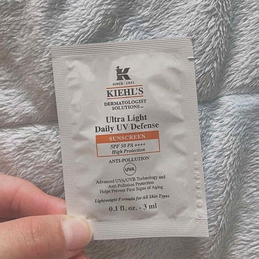 キールズ DS UVディフェンス アドバンスト SPF50・PA++++/Kiehl's/化粧下地を使ったクチコミ（1枚目）