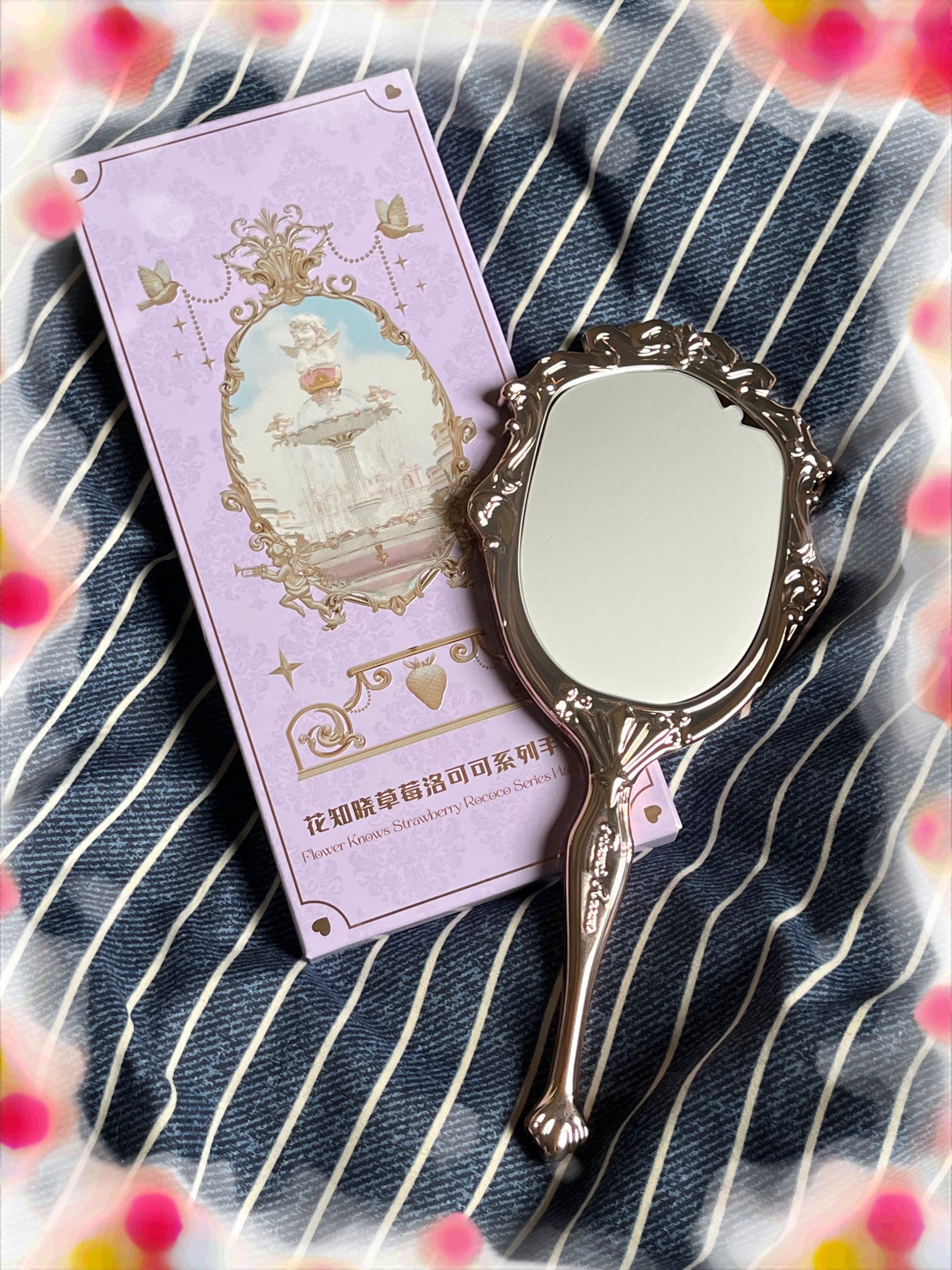 ストロベリーロココシリーズハンドミラー/FlowerKnows/その他を使ったクチコミ(4枚目)