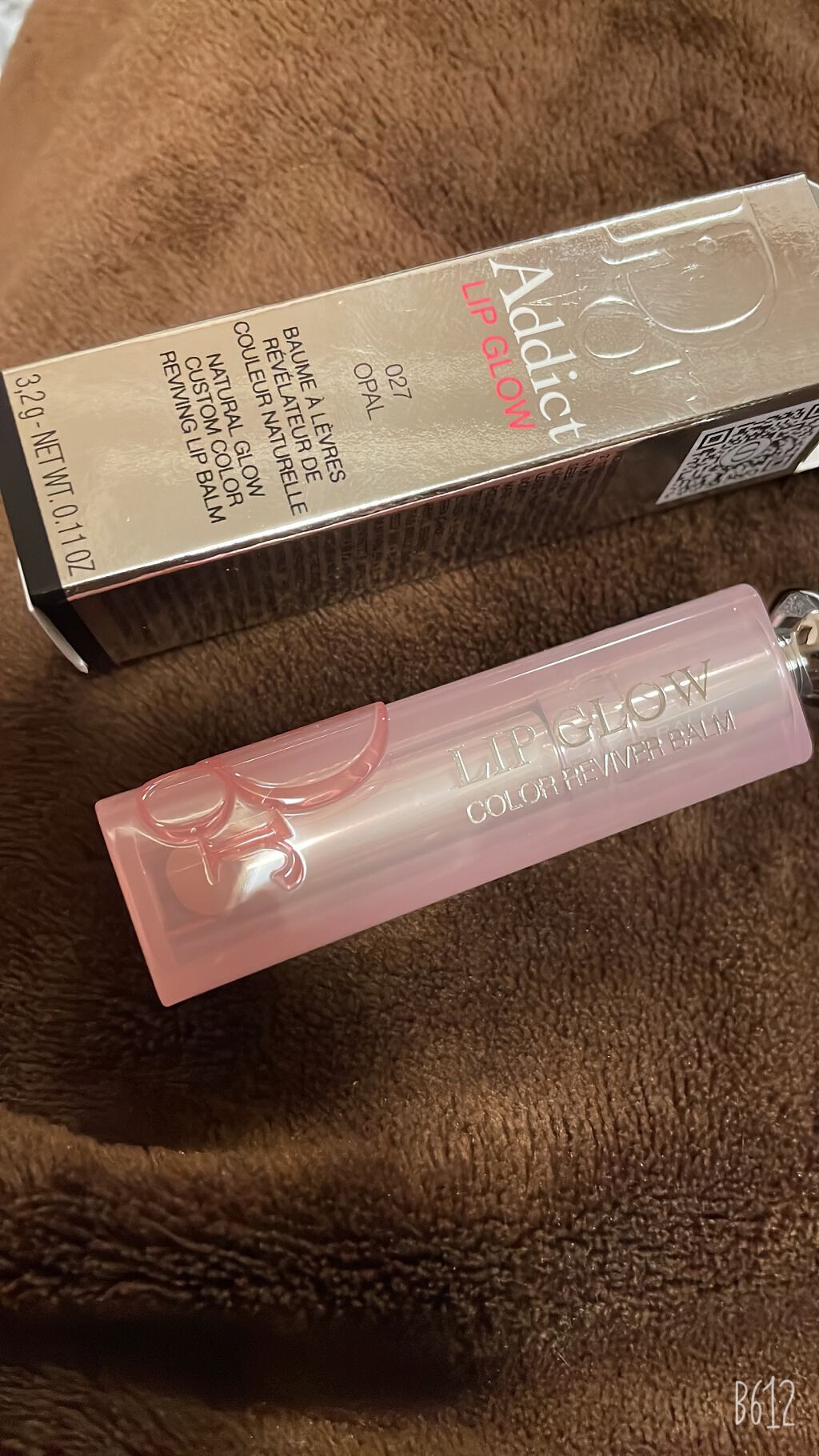 ディオール アディクト リップ グロウ 027 オパール (スプリング コレクション2022数量限定色)（生産終了）/Dior/リップバームを使ったクチコミ（1枚目）