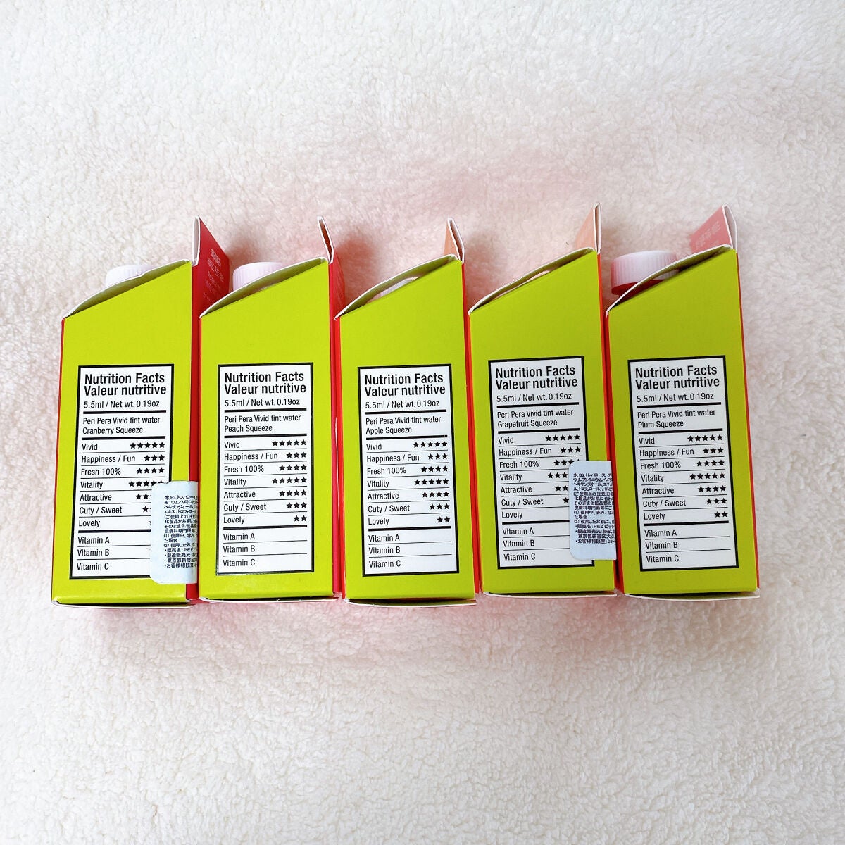 カラーフィットティント ウォータージェル/PERIPERA/口紅を使ったクチコミ(4枚目)