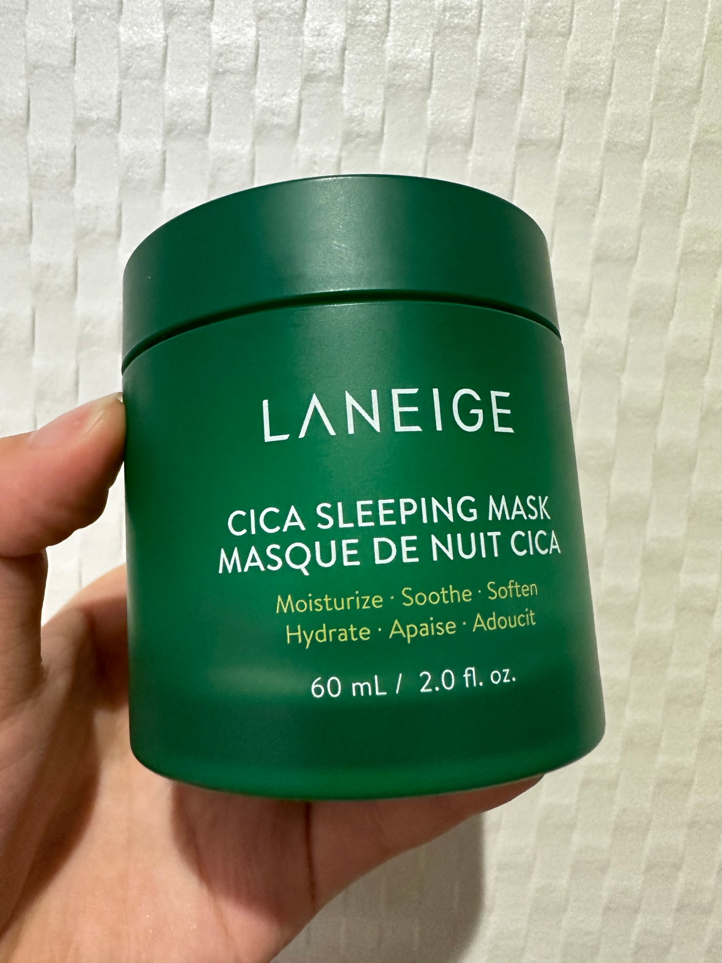 シカスリーピングマスク/LANEIGE/フェイスクリームを使ったクチコミ(2枚目)