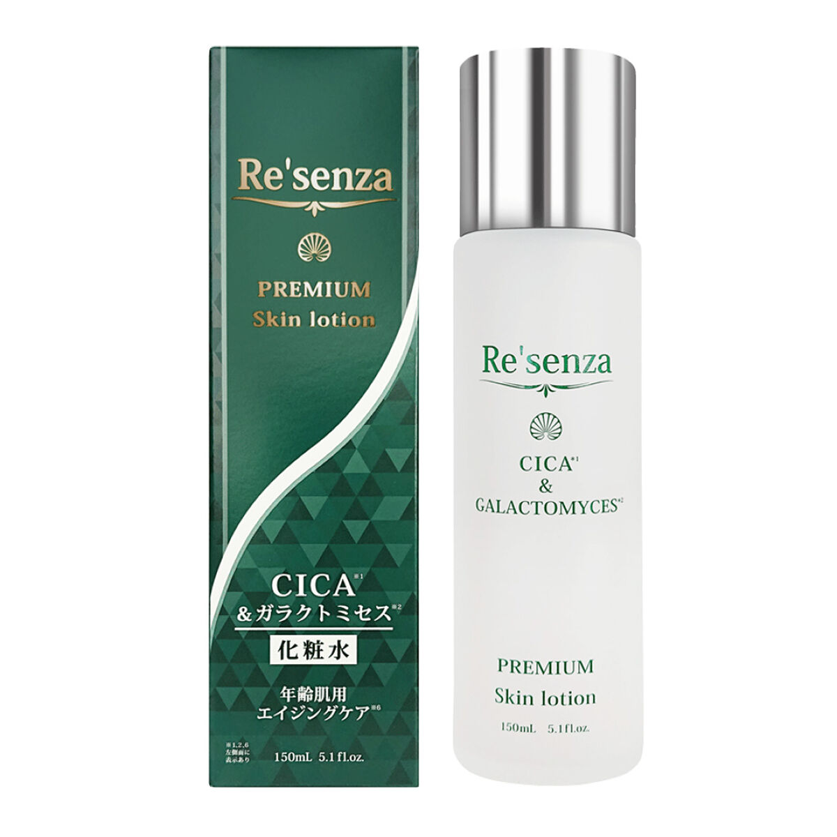 Re'senza シカ＆ガラクトミセス プレミアムスキンローション