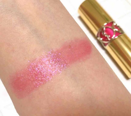 ルージュ ヴォリュプテ シャイン/YVES SAINT LAURENT BEAUTE/口紅を使ったクチコミ(3枚目)