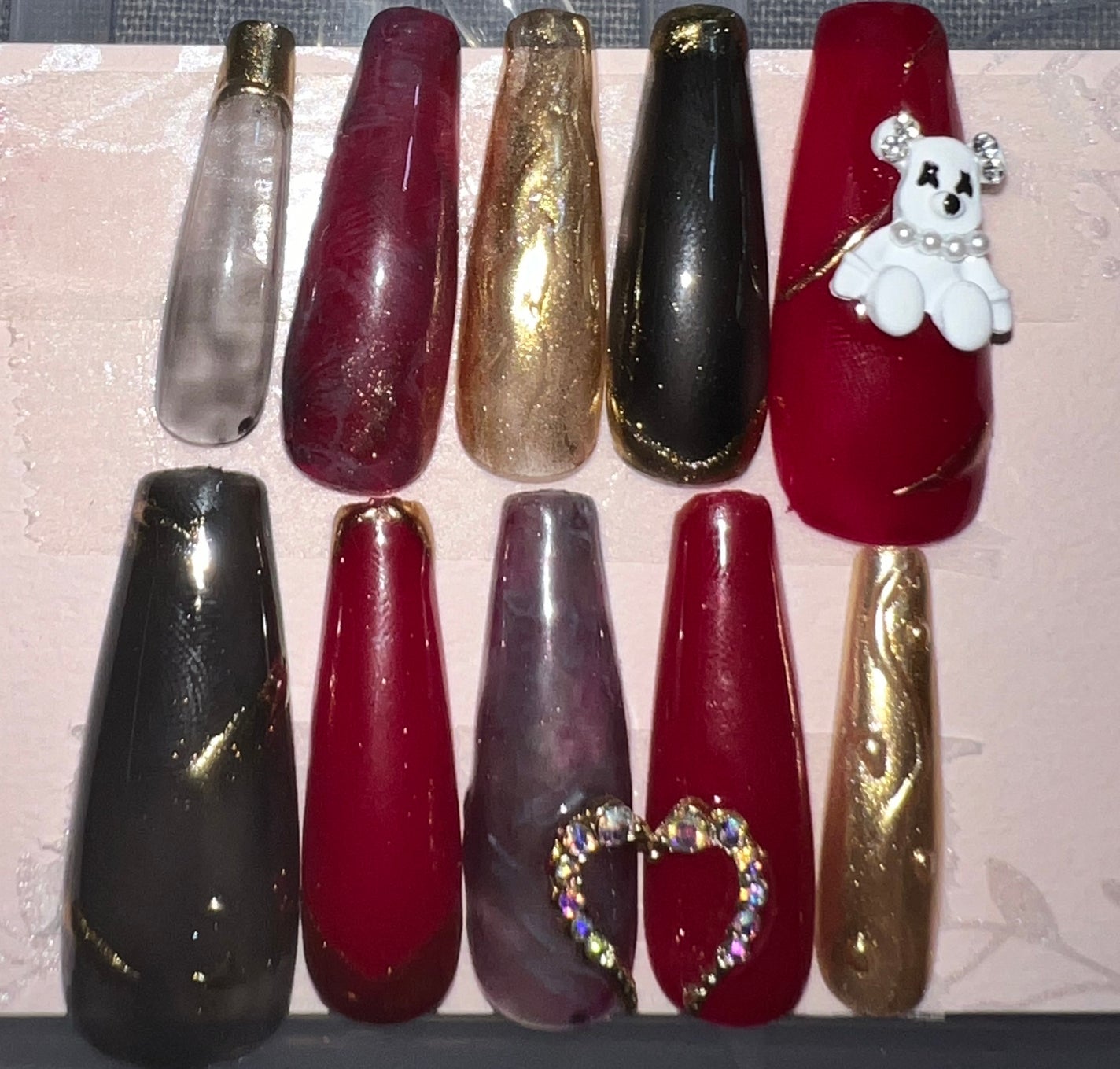 ジェルネイル(ライト対応)/セリア/ジェルネイルを使ったクチコミ(2枚目)