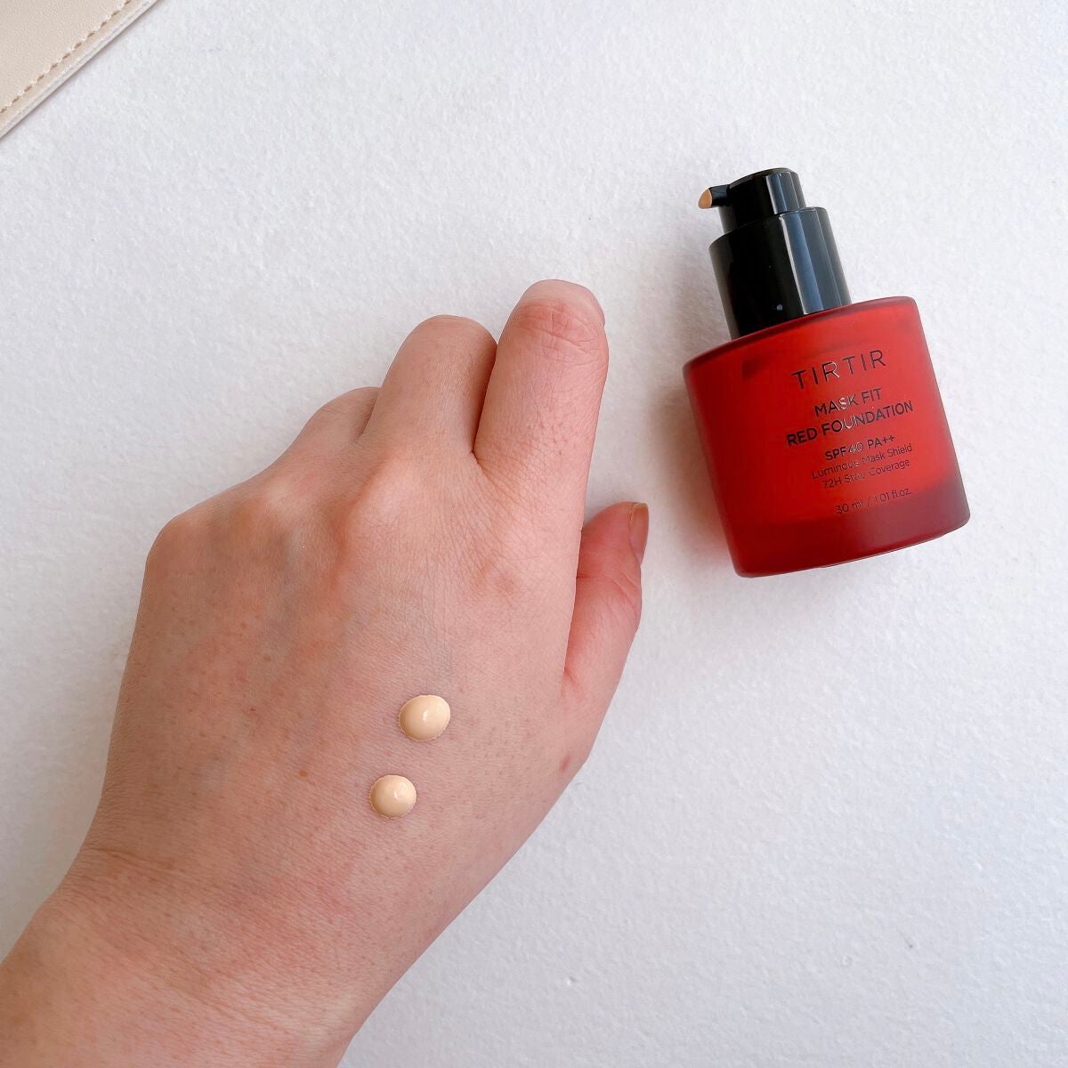 マスクフィットレッドファンデーション/TIRTIR(ティルティル)/リキッドファンデーションを使ったクチコミ(2枚目)