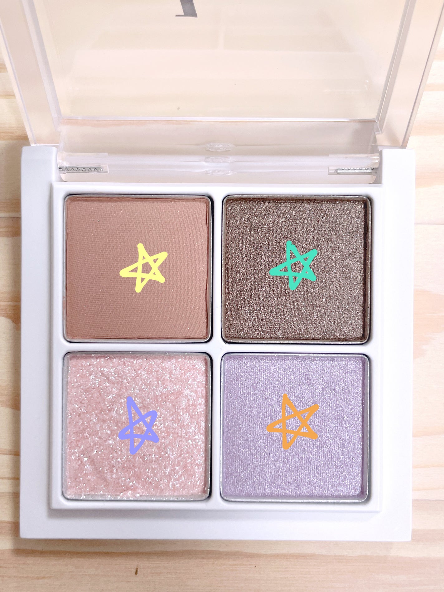 THE アイパレR/b idol/アイシャドウパレットを使ったクチコミ(2枚目)