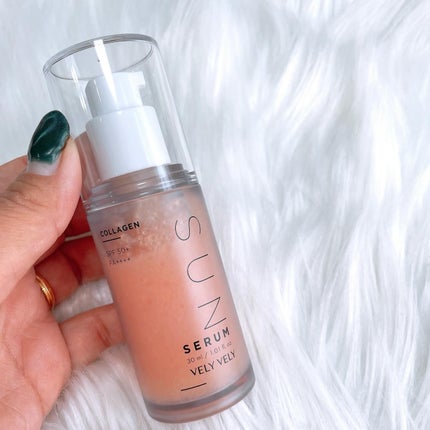 ハリケアコラーゲンサンセラム/VELY VELY/日焼け止めジェルを使ったクチコミ(2枚目)