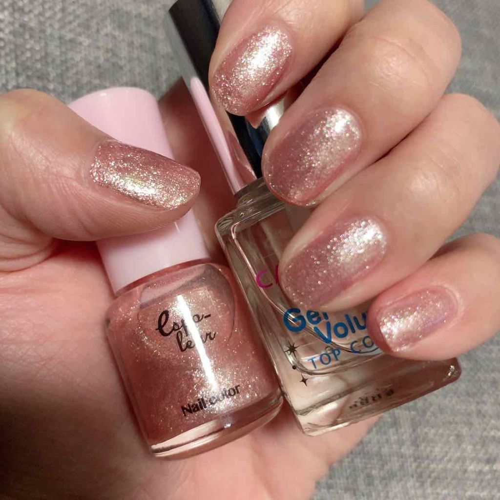 ジェルボリュームトップコート/キャンメイク/ネイルトップコートを使ったクチコミ(2枚目)