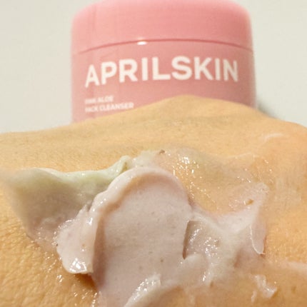 ピンクアロエメレンゲクレンザー/APRILSKIN/その他洗顔料を使ったクチコミ(3枚目)