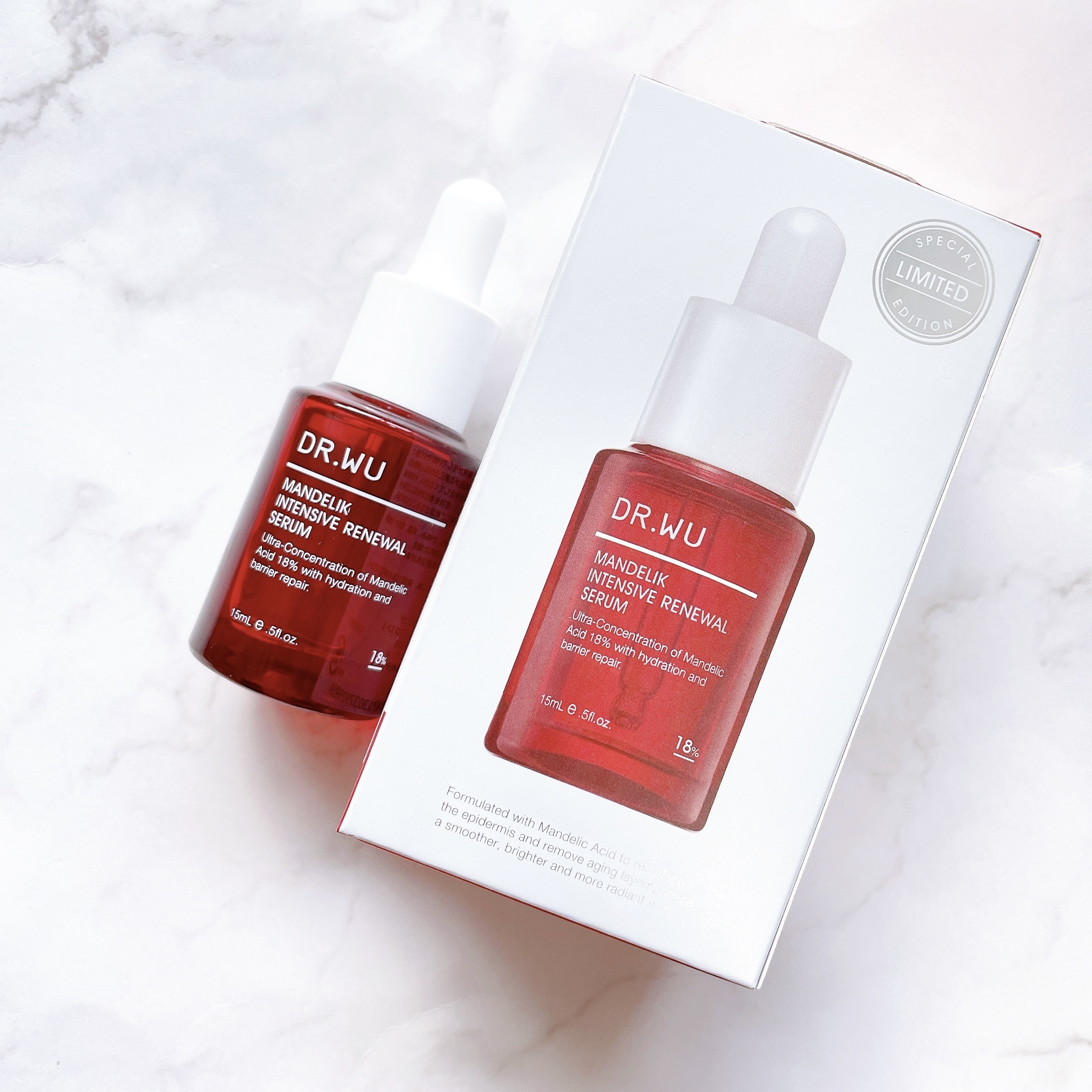 マンデリック インテンシブ 18%セラム/DR.WU/美容液を使ったクチコミ（2枚目）