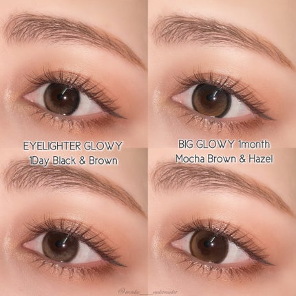 Glowy 1day/OLENS/ワンデー(1DAY)カラコンを使ったクチコミ(9枚目)