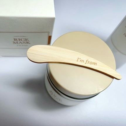 RICE MASK/I'm from/洗い流すパック・マスクを使ったクチコミ(5枚目)