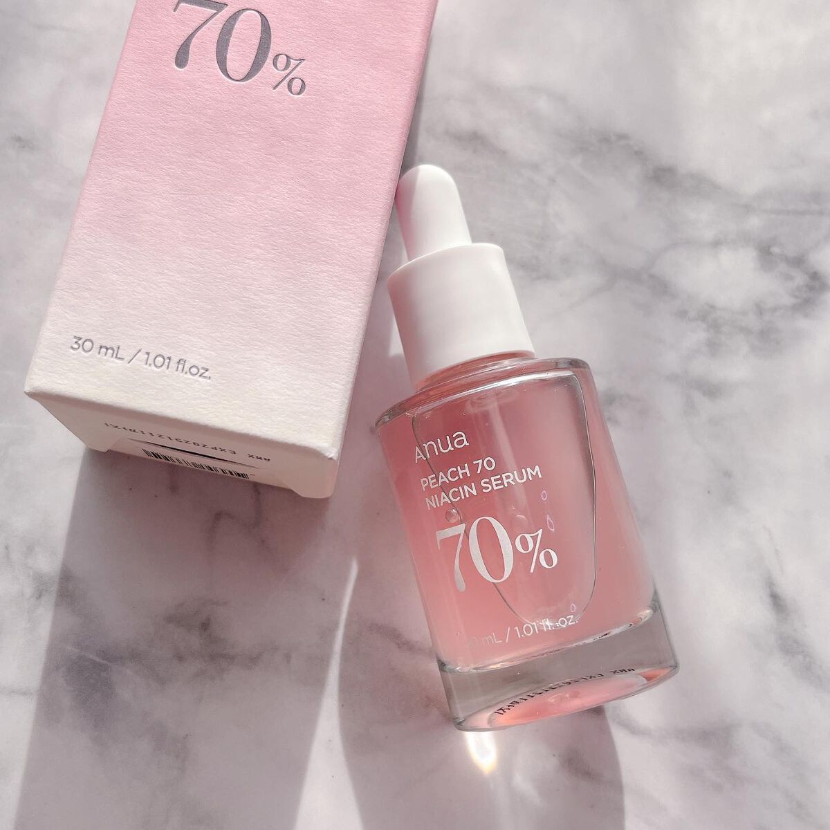 桃70%ナイアシンセラム/Anua/美容液を使ったクチコミ（1枚目）