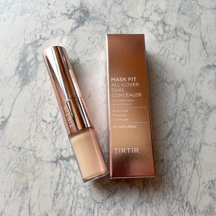 マスクフィットオールカバーデュアルコンシーラー/TIRTIR(ティルティル)/コンシーラーを使ったクチコミ(2枚目)